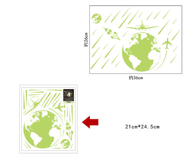 Sao băng dạ quang 2